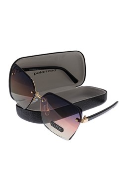 Okulary damskie przeciwsłoneczne CODE ze sklepu JK-Collection w kategorii Okulary przeciwsłoneczne damskie - zdjęcie 144449407