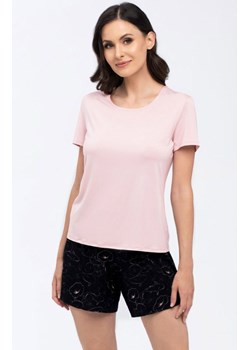 Komplet damski Koi, Kolor różowo-czarny, Rozmiar S, Babella ze sklepu Intymna w kategorii Piżamy damskie - zdjęcie 144466149