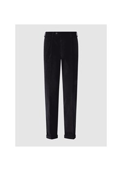 Spodnie z zakładkami w pasie o kroju comfort fit ze sztruksu model ‘Morello’ ze sklepu Peek&Cloppenburg  w kategorii Spodnie męskie - zdjęcie 144484588
