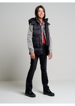 Jeansy dziewczęce z rozszerzaną nogawką czarne Layla Flare 903 ze sklepu Big Star w kategorii Spodnie dziewczęce - zdjęcie 144510155