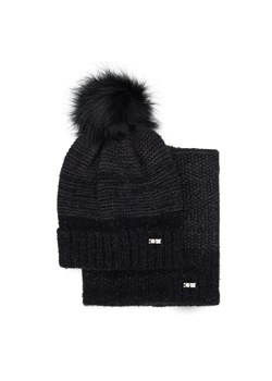 Damski komplet zimowy z błyszczącą nitką ze sklepu WITTCHEN w kategorii Komplety czapka i szalik damskie - zdjęcie 144511038