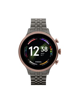 Smartwatch FOSSIL - Gen 6 FTW6078 Grey ze sklepu eobuwie.pl w kategorii Zegarki - zdjęcie 144574688