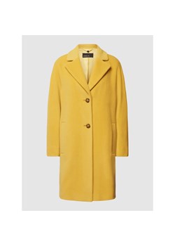 Płaszcz wełniany z połami ze sklepu Peek&Cloppenburg  w kategorii Płaszcze damskie - zdjęcie 144619608