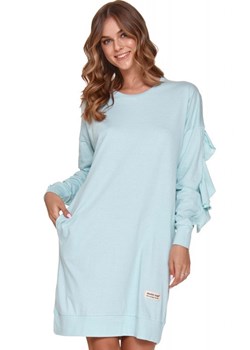 TM.4350. Koszulka z falbankami, Kolor błękitny, Rozmiar XL, Doctor Nap ze sklepu Primodo w kategorii Sukienki - zdjęcie 144626538