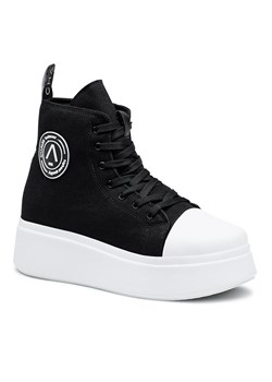 Sneakersy Charles - Lara High Black 1 ze sklepu eobuwie.pl w kategorii Trampki damskie - zdjęcie 144638225