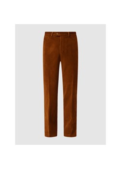 Spodnie o kroju regular fit ze sztruksu model ‘Parma’ ze sklepu Peek&Cloppenburg  w kategorii Spodnie męskie - zdjęcie 144665287