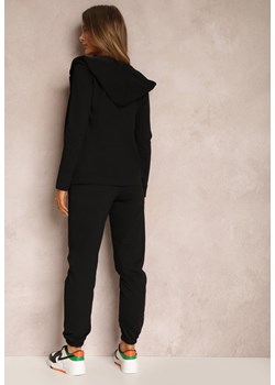 Czarny 3-częściowy Komplet Dresowy Nibley ze sklepu Renee odzież w kategorii Dresy damskie - zdjęcie 144716786
