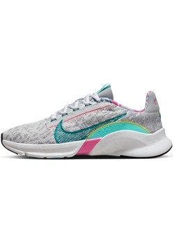 Damskie buty treningowe Nike SuperRep Go 3 Flyknit Next Nature - Szary ze sklepu Nike poland w kategorii Buty sportowe damskie - zdjęcie 144726878
