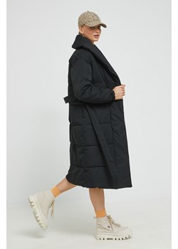 Vila kurtka damska kolor czarny zimowa ze sklepu ANSWEAR.com w kategorii Kurtki damskie - zdjęcie 144746538