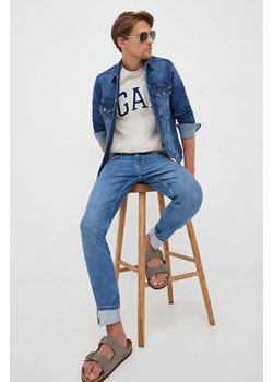 Pepe Jeans kurtka jeansowa męska przejściowa ze sklepu ANSWEAR.com w kategorii Kurtki męskie - zdjęcie 144757185