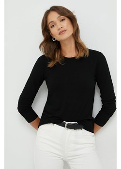 Sisley sweter damski kolor czarny lekki ze sklepu ANSWEAR.com w kategorii Swetry damskie - zdjęcie 144761367