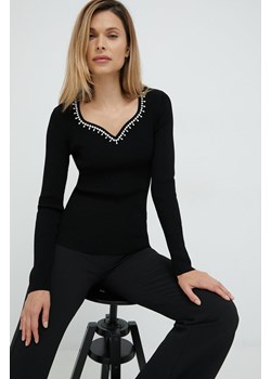 Miss Sixty sweter damski kolor czarny lekki ze sklepu ANSWEAR.com w kategorii Swetry damskie - zdjęcie 144761846