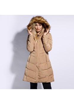 Damska kurtka puchowa pikowana z kapturem ze sklepu WITTCHEN w kategorii Kurtki damskie - zdjęcie 144784919