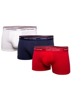Bokserki Underwear Tommy Hilfiger 3-Pack WHITE/RED/NAVY ze sklepu Milgros.pl w kategorii Majtki męskie - zdjęcie 144815485