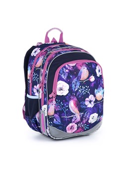 Plecak z fioletowymi ptakami Topgal ELLY 21004 ze sklepu Topgal w kategorii Plecaki dla dzieci - zdjęcie 144830126