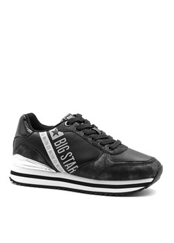 Czarne sznurowane buty BIG STAR BSKK274438 ze sklepu NESCIOR w kategorii Buty sportowe damskie - zdjęcie 144843626