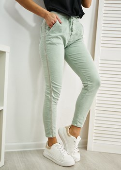 Spodnie Willow Kolor Mięta ze sklepu Ligari w kategorii Spodnie damskie - zdjęcie 144862747