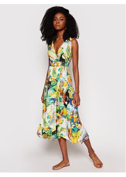 Desigual Sukienka letnia Ibiza 21SWMW05 Kolorowy Regular Fit ze sklepu MODIVO w kategorii Sukienki - zdjęcie 144898626