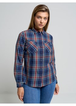 Koszula damska w kratę granatowa Sonora 403 ze sklepu Big Star w kategorii Koszule damskie - zdjęcie 144943676