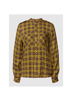 Bluzka koszulowa ze wzorem w szkocką kratę model ‘Schulterklappe Karo’ ze sklepu Peek&Cloppenburg  w kategorii Koszule damskie - zdjęcie 144976345