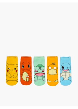 Cropp - 5 pack skarpetek Pokémon - żółty ze sklepu Cropp w kategorii Skarpetki dziecięce - zdjęcie 145029898