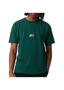 Koszulka New Balance MT23514NWG - zielona ze sklepu streetstyle24.pl w kategorii T-shirty męskie - zdjęcie 145036779