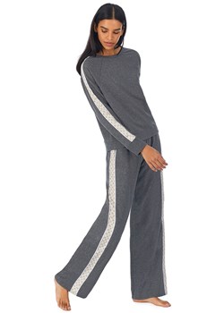 DKNY bawełniana piżama damska/dres z długimi rękawami i długimi spodniami YI2922592, Kolor grafitowy, Rozmiar XS, DKNY ze sklepu Intymna w kategorii Piżamy damskie - zdjęcie 145041808
