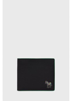 PS Paul Smith portfel skórzany męski kolor czarny ze sklepu ANSWEAR.com w kategorii Portfele męskie - zdjęcie 145049688