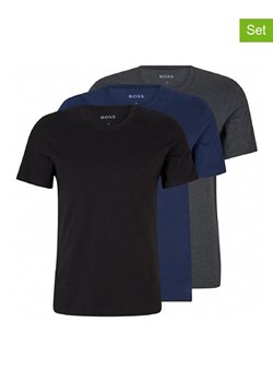 Koszulki (3 szt.) w kolorze antracytowym, czarnym i białym ze sklepu Limango Polska w kategorii T-shirty męskie - zdjęcie 145087026