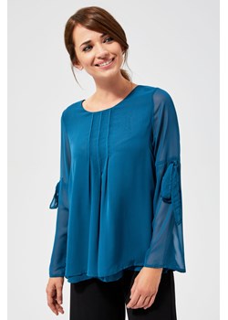 Koszula z wiązaniem przy rękawach ze sklepu Moodo.pl w kategorii Bluzki damskie - zdjęcie 145153405