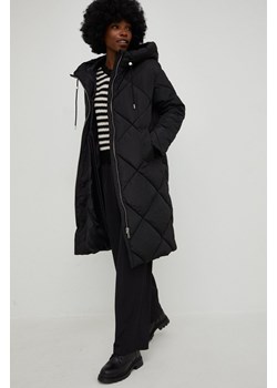 Answear Lab kurtka damska kolor czarny zimowa oversize ze sklepu ANSWEAR.com w kategorii Kurtki damskie - zdjęcie 145173567