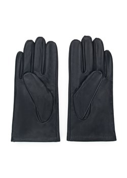 Męskie rękawiczki skórzane ze stębnowaniem ze sklepu WITTCHEN w kategorii Rękawiczki męskie - zdjęcie 145174049