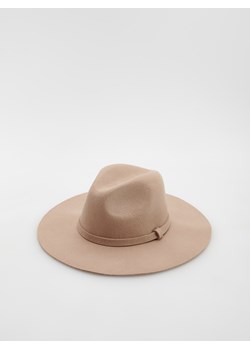 Reserved - Wełniany kapelusz - Beżowy ze sklepu Reserved w kategorii Kapelusze damskie - zdjęcie 145190707