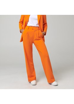Sinsay - Spodnie loose high waist - Pomarańczowy ze sklepu Sinsay w kategorii Spodnie damskie - zdjęcie 145223185