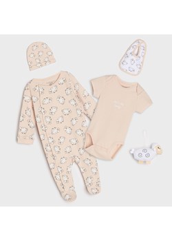 Sinsay - Zestaw niemowlęcy - Kremowy ze sklepu Sinsay w kategorii Odzież dla niemowląt - zdjęcie 145226047