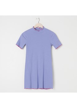 Sinsay - Sukienka mini ze stójką - Fioletowy ze sklepu Sinsay w kategorii Sukienki - zdjęcie 145228969