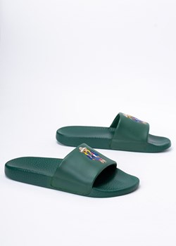 Klapki męskie zielone Polo Ralph Lauren Polo Slide ze sklepu Sneaker Peeker w kategorii Klapki męskie - zdjęcie 145247147