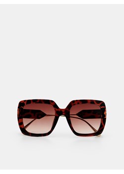 Mohito - Okulary przeciwsłoneczne - Brązowy ze sklepu Mohito w kategorii Okulary przeciwsłoneczne damskie - zdjęcie 145257476