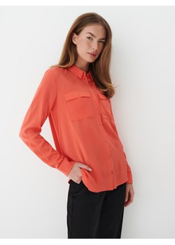 Mohito - Wiskozowa koszula - Pomarańczowy ze sklepu Mohito w kategorii Koszule damskie - zdjęcie 145262045