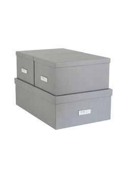 Bigso Box of Sweden zestaw pudełek do przechowywania Inge (3-pack) ze sklepu ANSWEAR.com w kategorii Pudełka i pojemniki - zdjęcie 145300928