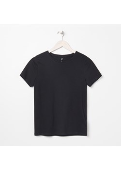 Sinsay - Koszulka basic - Czarny ze sklepu Sinsay w kategorii Bluzki damskie - zdjęcie 145347999