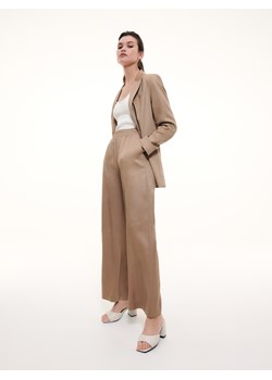Reserved - Spodnie z Tencelu™ Lyocellu - Beżowy ze sklepu Reserved w kategorii Spodnie damskie - zdjęcie 145395086