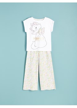 Reserved - Dwuczęściowa piżama Aryskotraci - Biały ze sklepu Reserved w kategorii Piżamy dziecięce - zdjęcie 145400389