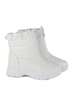 Śniegowce damskie 3555-2 białe ze sklepu ButyButy.pl w kategorii Śniegowce damskie - zdjęcie 145421455