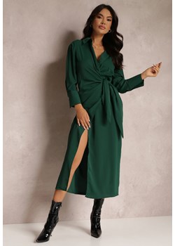 Zielona Sukienka Kopertowa Tamo ze sklepu Renee odzież w kategorii Sukienki - zdjęcie 145506486