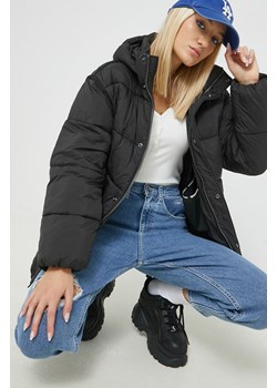 Superdry kurtka damska kolor czarny przejściowa ze sklepu ANSWEAR.com w kategorii Kurtki damskie - zdjęcie 145510745