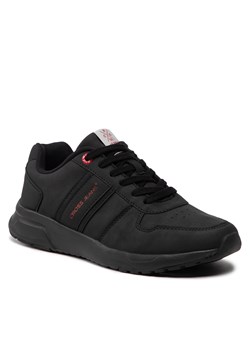 Sneakersy Cross Jeans - KK1R4005C Black ze sklepu eobuwie.pl w kategorii Buty sportowe męskie - zdjęcie 145791947