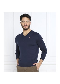 Napapijri Wełniany sweter | Regular Fit ze sklepu Gomez Fashion Store w kategorii Swetry męskie - zdjęcie 145844255