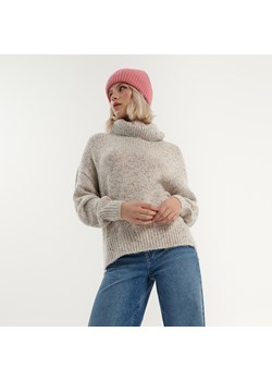 Melanżowy sweter z golfem oversize - Wielobarwny ze sklepu House w kategorii Swetry damskie - zdjęcie 145915975