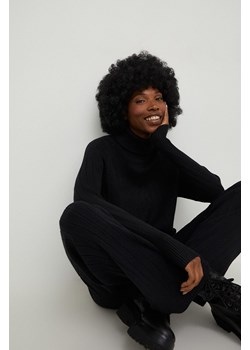 Answear Lab kurtka damska kolor czarny zimowa oversize ze sklepu ANSWEAR.com w kategorii Kurtki damskie - zdjęcie 145930546